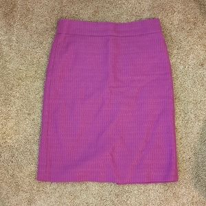 Purple Pencil Skirt